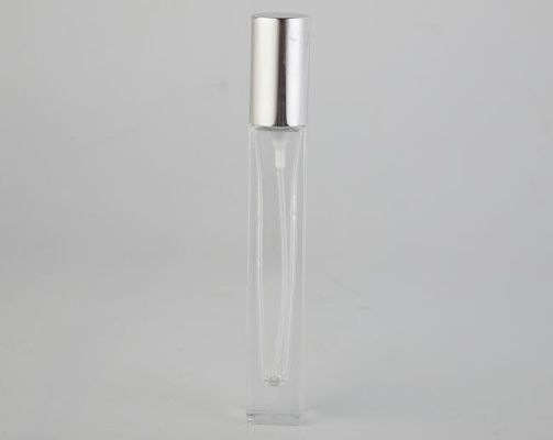 スプレーヤーのシーリング10ml正方形ガラスのガラスびん ガラスの香水瓶の構造の包装