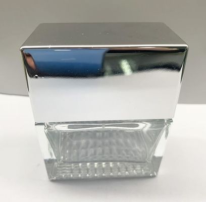 OEM 50mlの化粧品のスプレーは贅沢なガラス香水の構造の包装をびん詰めにする