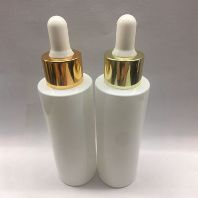 標準的な小売り60ml普及した設計点滴器の瓶ガラス1のPCの部分白いびんの金つば及び白い点滴器を販売するため