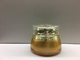 贅沢な円形の表面保湿剤の金のふたが付いているガラス瓶50g MSDSの化粧品の瓶