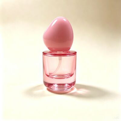 30ml 豪華 グラス ボトル 厚い 丸い 底 平き 肩 特殊 形 蓋 液体 グラス コンテナ