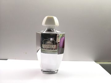 100ML贅沢なガラス香水瓶のスプレーはOEMを包む空の噴霧器の構造をびん詰めにします