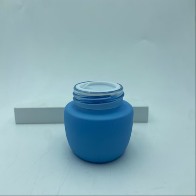 化粧品 包装 30G ホワイトプラスチックキャップ付きのジェルクリームボトル