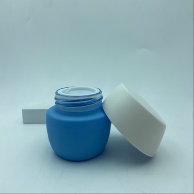 化粧品 包装 30G ホワイトプラスチックキャップ付きのジェルクリームボトル