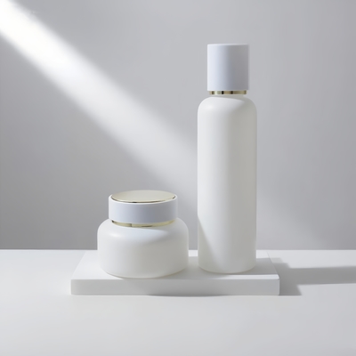 工場価格 50ml 100ml 120ml ガラスローション 包装 空白ローション パンプ ガラスボトル 肌ケアクリーム ボディセット