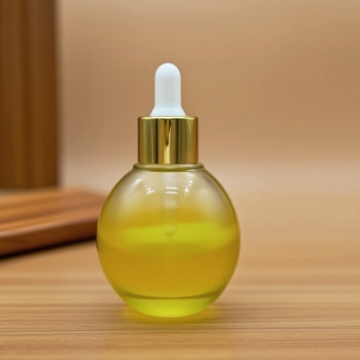 カスタムグラデーション 30ml/40ml/50ml ガラス美容液ボトル、フェイシャルモイスチャードロッパー付き - 化粧品パッケージ