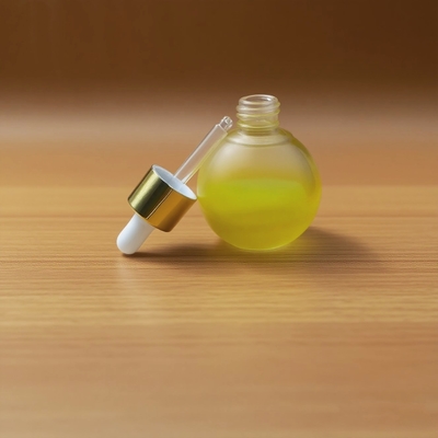 カスタムグラデーション 30ml/40ml/50ml ガラス美容液ボトル、フェイシャルモイスチャードロッパー付き - 化粧品パッケージ