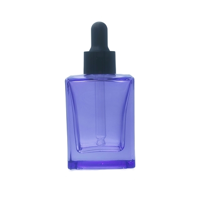 オーダーメイド 30ml グラス目血清ボトル コスメティック血清のドロッパー付き - リサイクル可能