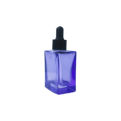 オーダーメイド 30ml グラス目血清ボトル コスメティック血清のドロッパー付き - リサイクル可能