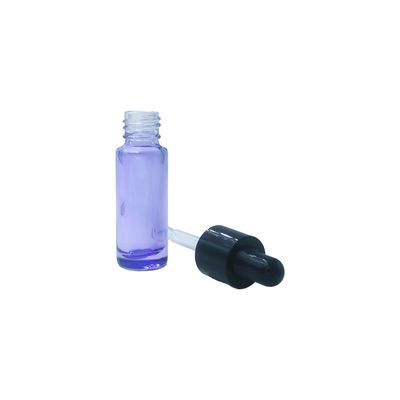 エコフレンドリー 10ml 丸い眼クリームドロッパーボトル - オーダーメイドロゴの眼ケアのためのサンプルエッセンスオイルボトル