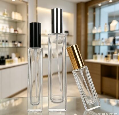 スクリュートップスプレーガラスボトル 化粧品用 5ml 10ml ポータブル 香水 リフィール ガラスボトル