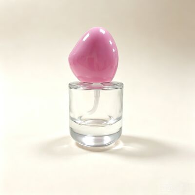 30ml 豪華 グラス ボトル 厚い 丸い 底 平き 肩 特殊 形 蓋 液体 グラス コンテナ